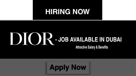 dior vacancies